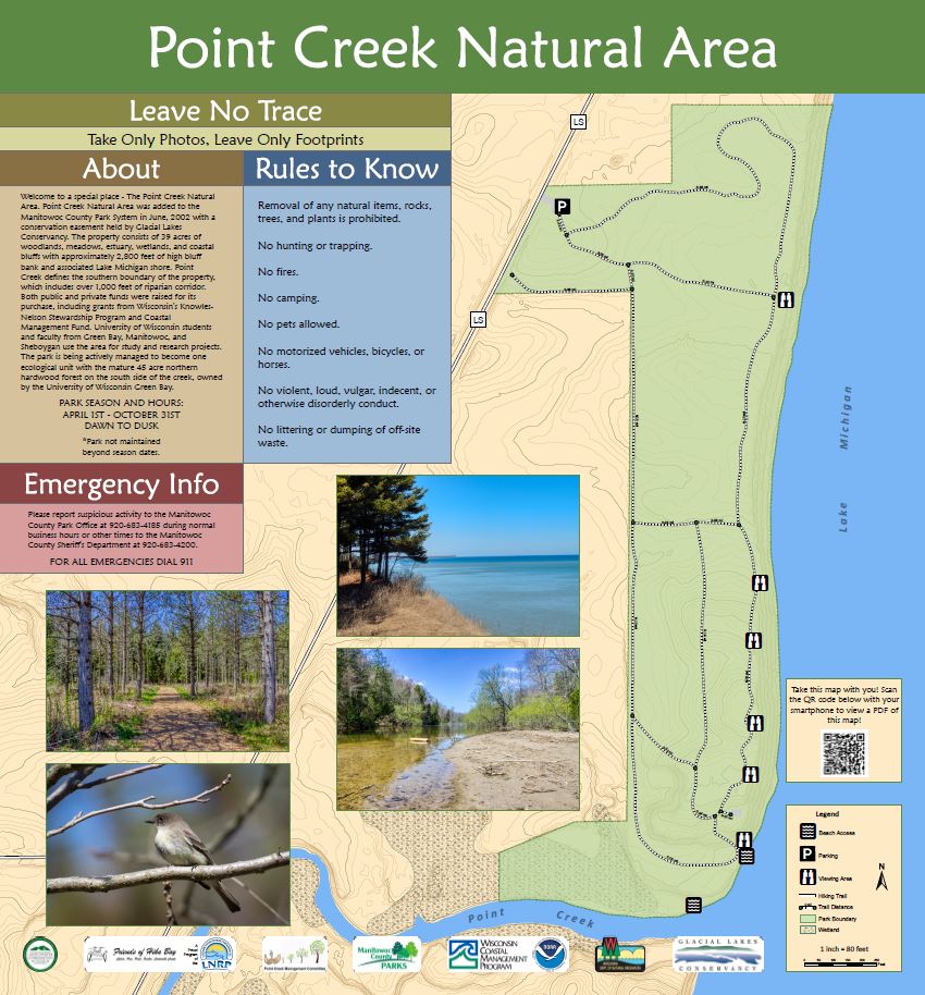 Point Creek Map