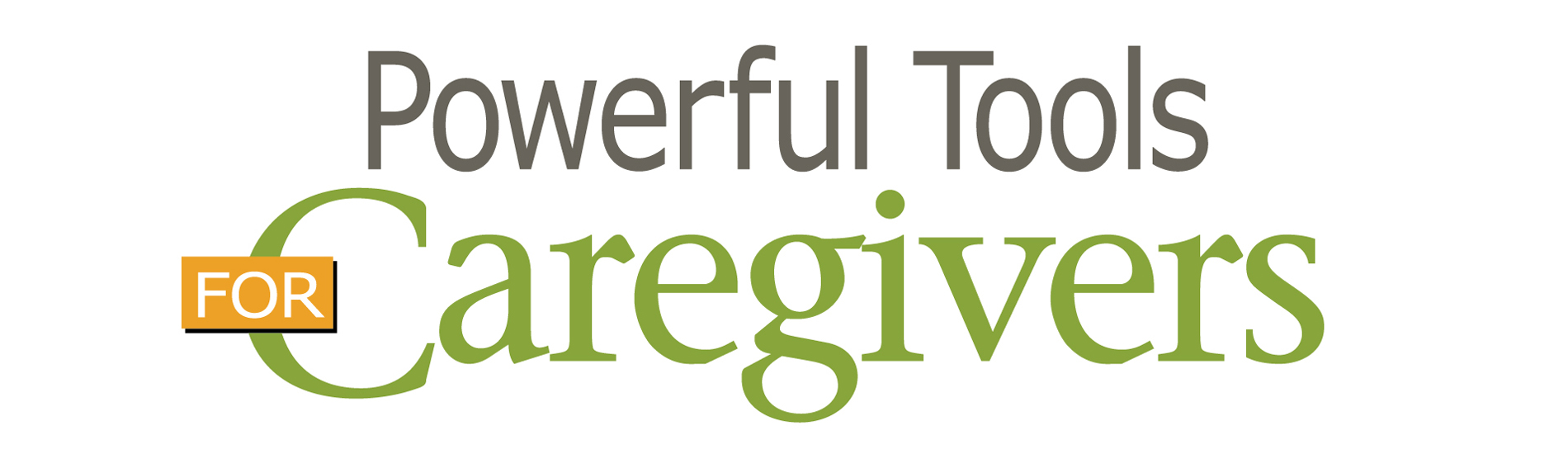 Powerful Tools For Caregivers Logo