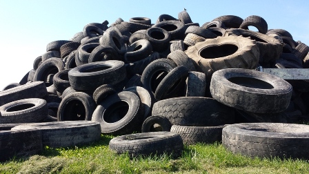Pile of tires